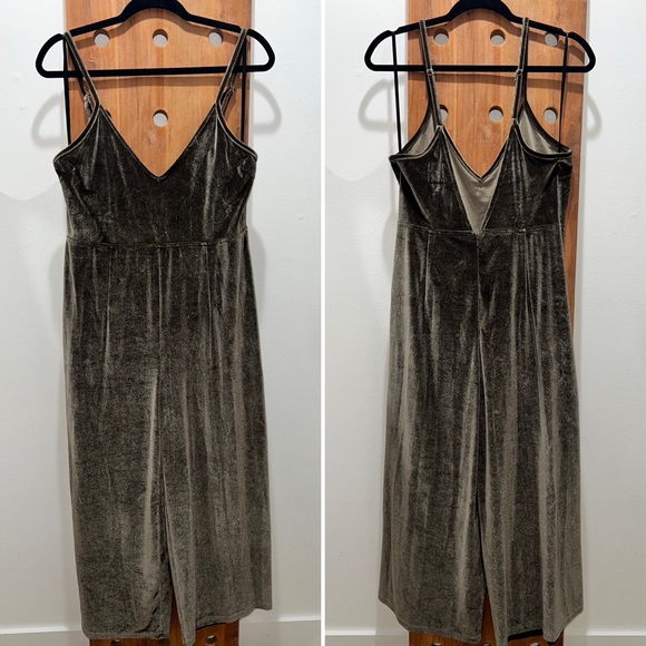 MPC Green Velvet Jumpsuit - Picture 5 of 10